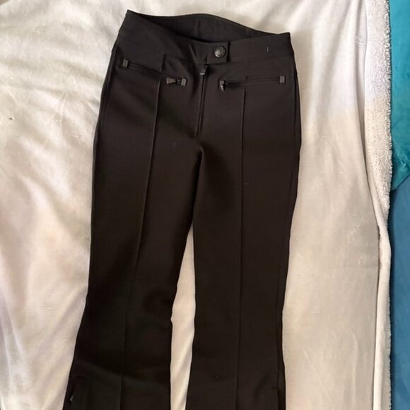 Moncler Grenoble Women's Black Ski Pants, Sz. 40 - Picture 1 of 9